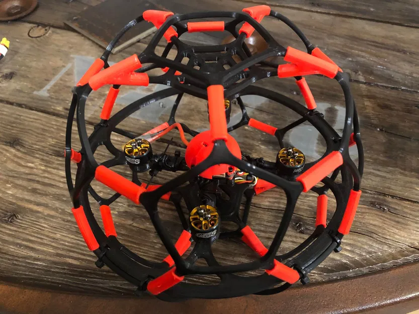 Bộ khung in 3D Drone Soccer 200 bảo vệ chuyên dụng - Image 6