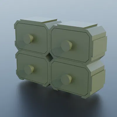 Mô hình ngăn kéo Modular Drawer xếp chồng tiện ích