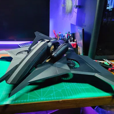 Mô hình Batwing thiết kế bởi Wcad