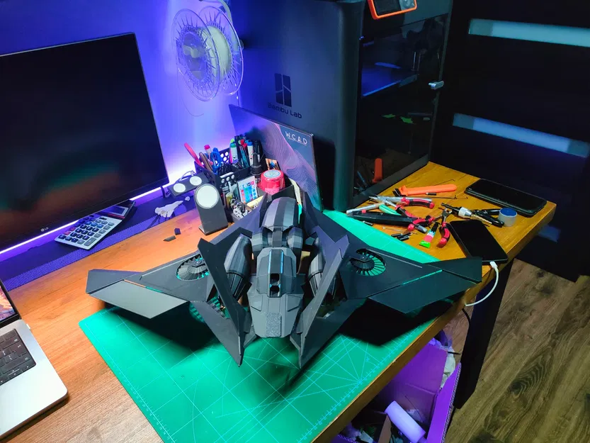 Mô hình Batwing thiết kế bởi Wcad - Image 4