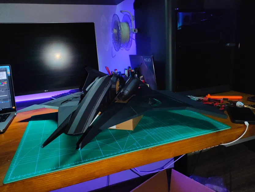 Mô hình Batwing thiết kế bởi Wcad - Image 8