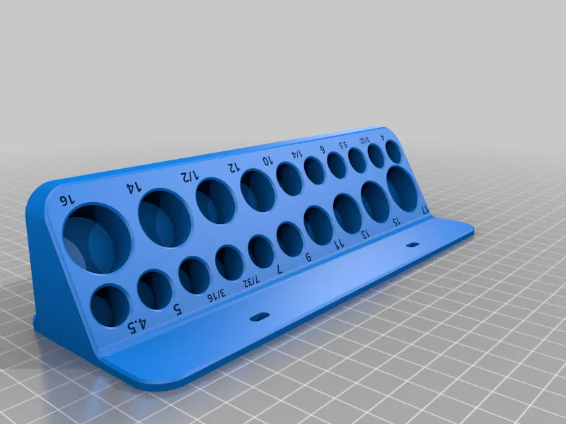 Bộ Giá Treo Dụng Cụ Gắn Tường Cho Lục Giác, Đầu Tuýp, Nhíp, Tua Vít... - Image 1