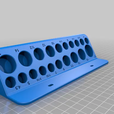 Bộ Giá Treo Dụng Cụ Gắn Tường Cho Lục Giác, Đầu Tuýp, Nhíp, Tua Vít...