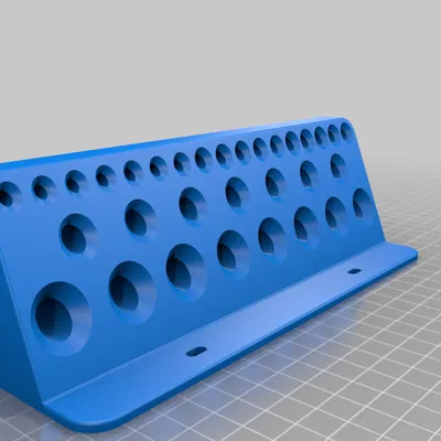 Bộ Giá Treo Dụng Cụ Gắn Tường Cho Lục Giác, Đầu Tuýp, Nhíp, Tua Vít...