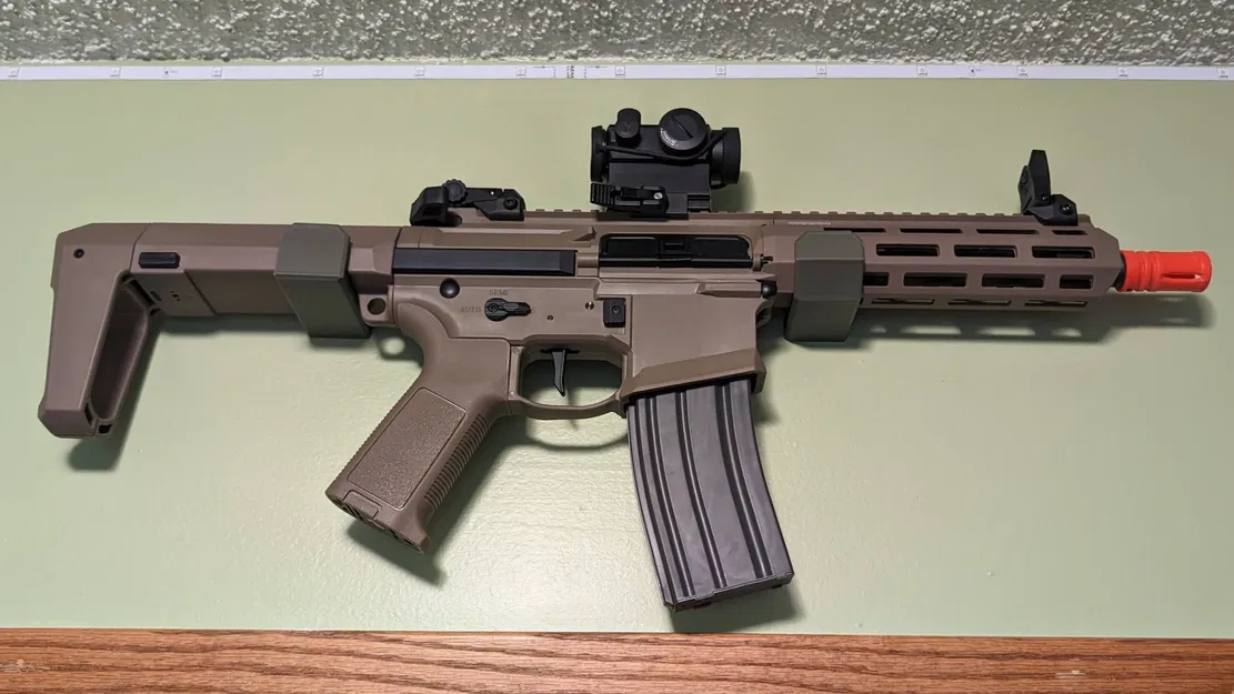 Giá treo tường cho súng Airsoft - Matrix "Calico Jack" (Double Eagle M904) - Image 1