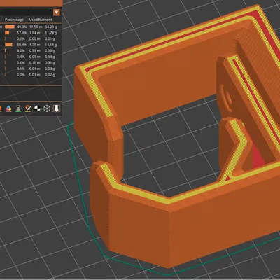 Giá treo tường cho súng Airsoft - Matrix "Calico Jack" (Double Eagle M904)
