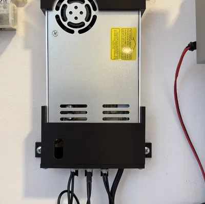 Giá treo tường cho nguồn Meanwell LRS-350-24