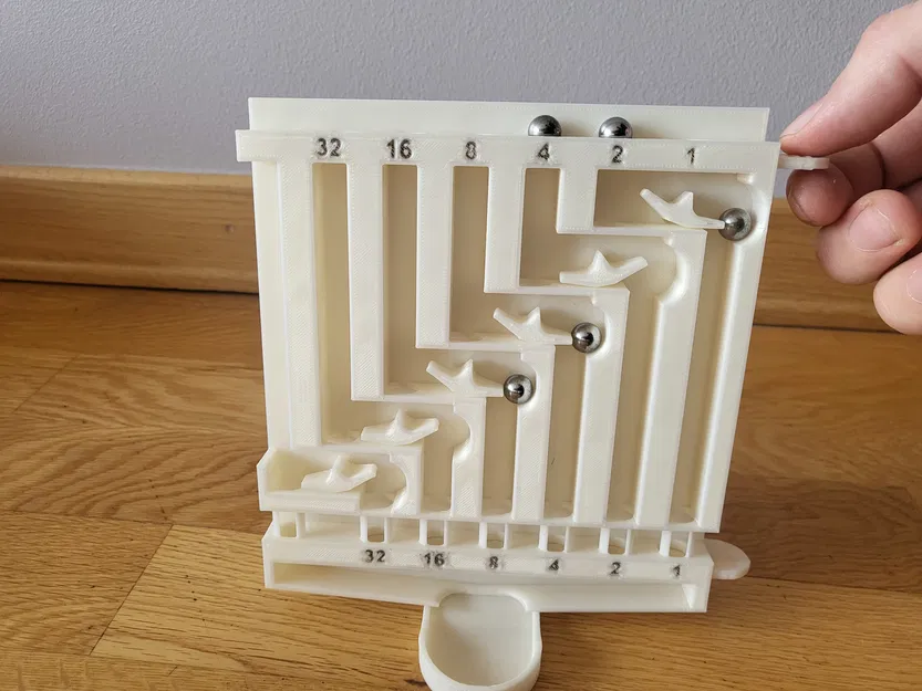 Máy cộng bằng bi / Máy tính (In nguyên khối, không cần support) V1.0 - Image 1