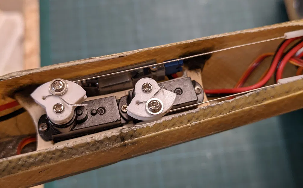 Pully Servo Dây Kéo Cho Máy Bay DLG/F3K - Image 1