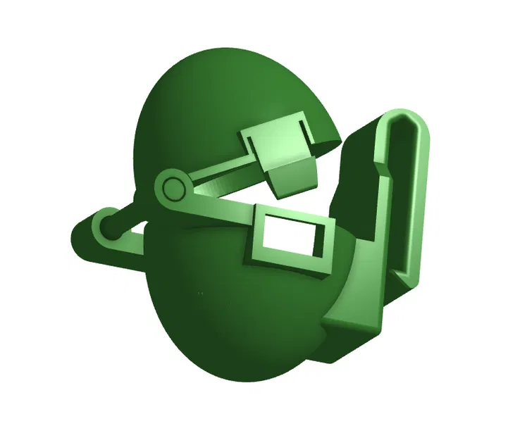 Bao đeo trứng chiến thuật gắn thắt lưng có chốt khóa - Phiên bản kẹp đã cập nhật - Image 1