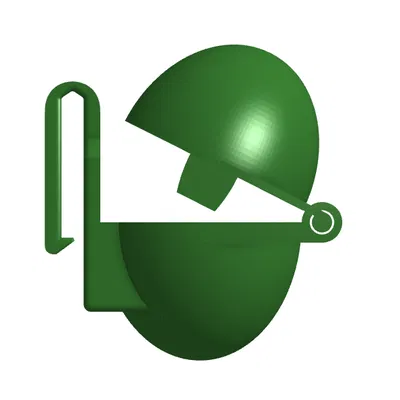 Bao đeo trứng chiến thuật gắn thắt lưng có chốt khóa - Phiên bản kẹp đã cập nhật