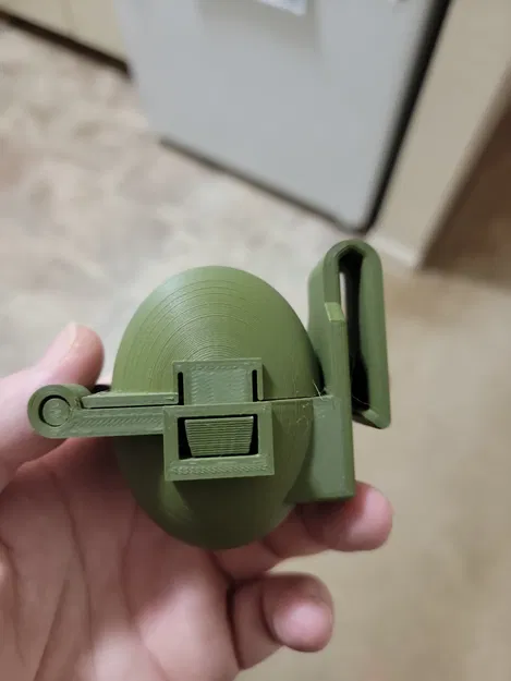 Bao đeo trứng chiến thuật gắn thắt lưng có chốt khóa - Phiên bản kẹp đã cập nhật - Image 4