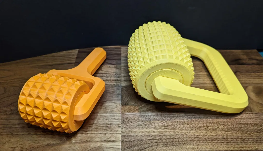 Con lăn massage cầm tay in 3D nhỏ gọn (Print-in-place) - Image 4