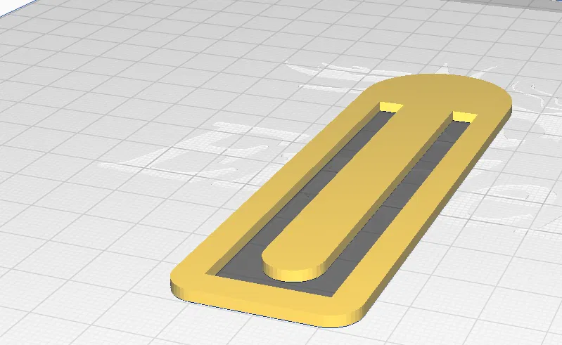 Kẹp sách (Marque page) đơn giản, dễ in 3D cho người yêu sách - Image 1