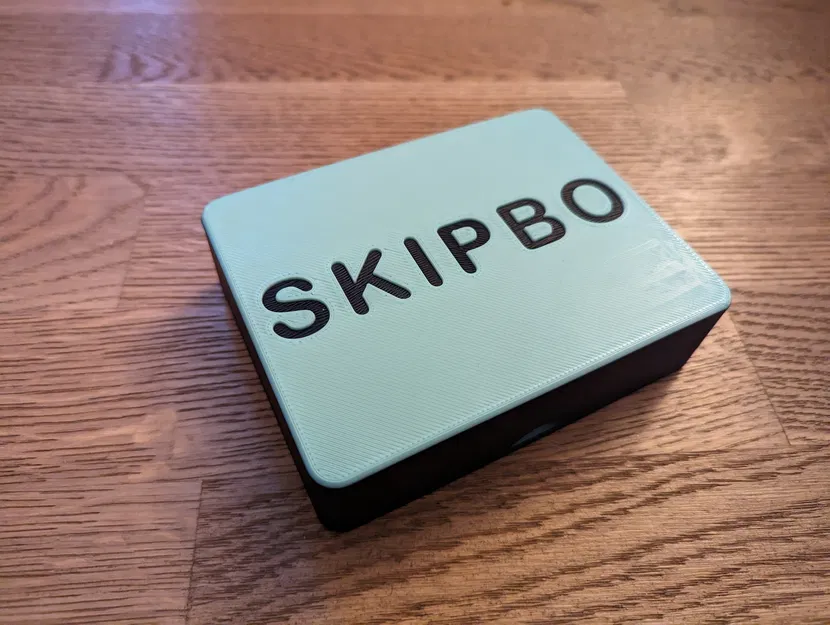 Hộp đựng thẻ bài Skip-Bo in 3D (sức chứa 144 lá) - Image 2