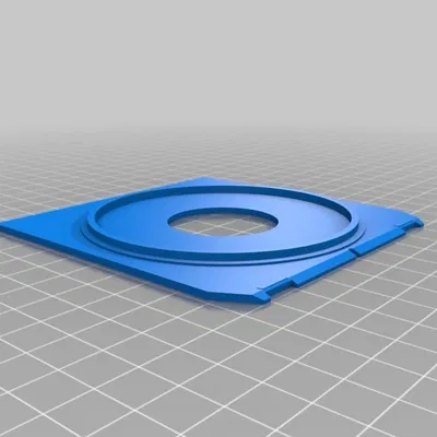 Linhof Lens Board cho Copal 0 - Phụ kiện nhiếp ảnh 4x5 chất lượng