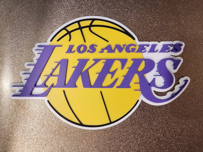 Logo Los Angeles Lakers (đa màu sắc) - Image 1