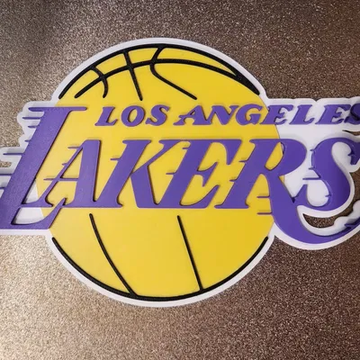 Logo Los Angeles Lakers (đa màu sắc)