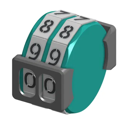 Bộ đếm cơ học 2 chữ số