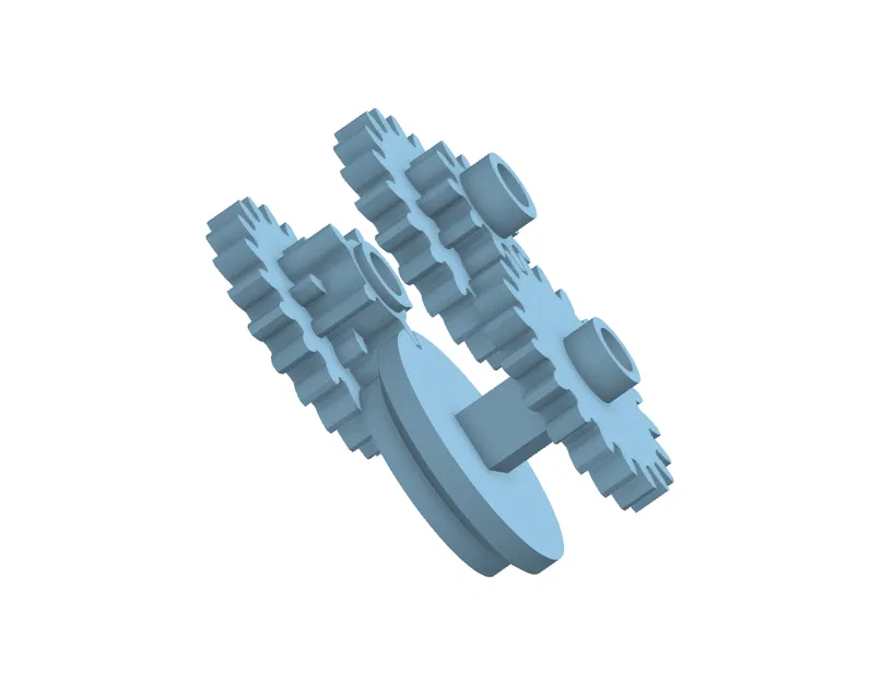 Bộ đếm cơ học 2 chữ số - Image 3