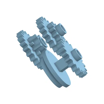 Bộ đếm cơ học 2 chữ số