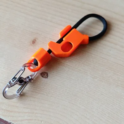 Móc treo Paracord tiện dụng (Paracord carabiner) cho EDC
