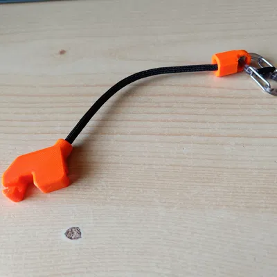 Móc treo Paracord tiện dụng (Paracord carabiner) cho EDC