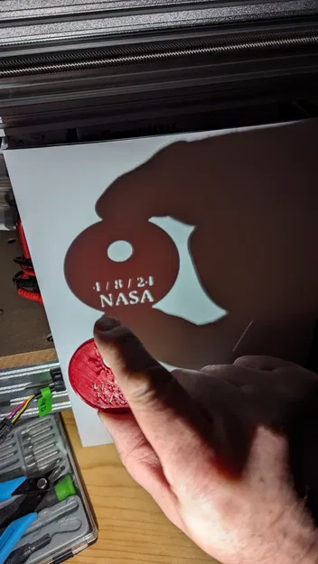 Đồng xu nhật thực 2024 (2024 Total Solar Eclipse Coin) - Image 1