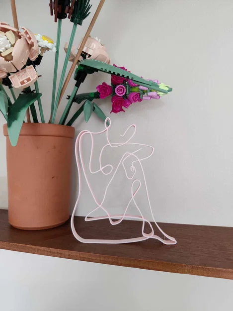 Mô hình trang trí One Line Art - Nghệ thuật tối giản cho mọi không gian - Image 1