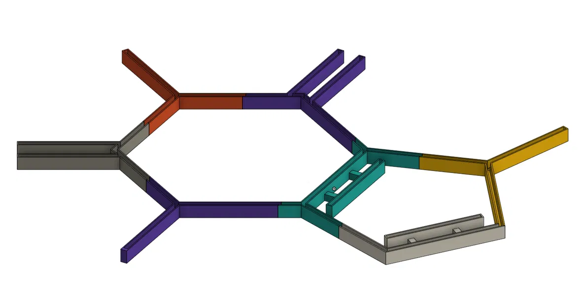 Mô hình đèn Neon LED cấu trúc phân tử Caffeine - Image 2