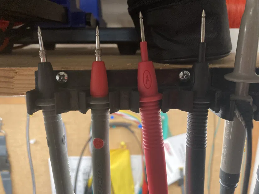 Giá treo 4 đầu đo Multimeter - Giải pháp sắp xếp bàn làm việc chuyên nghiệp - Image 1