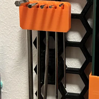 Giá treo lục giác Hex key cho bảng Honeycomb Wall tiện lợi