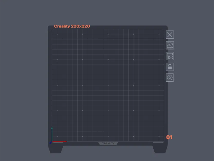 Mô hình bàn in Creality - K1, Ender-3, Ender-5, CR-10 SE - Image 5