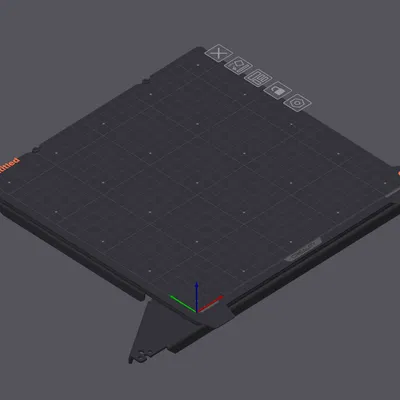 Mô hình Bed Shape (Bàn in) cho phần mềm Slicer của Creality K1