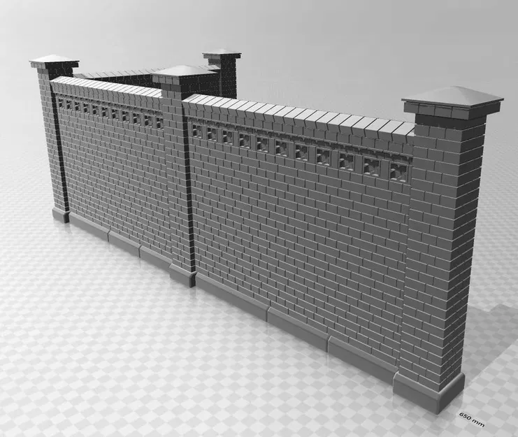 Mô hình tường nhà ga Magdeburg tỷ lệ 1:10 (có thể tùy chỉnh kích thước) - Image 7