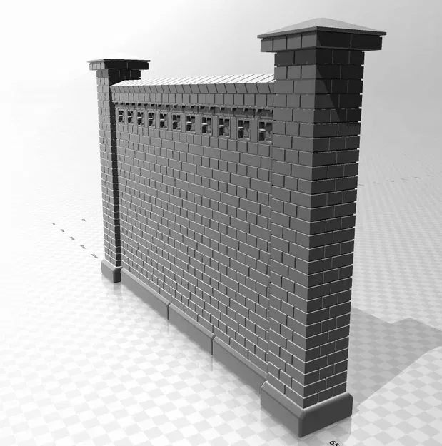 Mô hình tường nhà ga Magdeburg tỷ lệ 1:10 (có thể tùy chỉnh kích thước) - Image 9