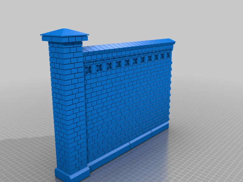 Mô hình tường nhà ga Magdeburg tỷ lệ 1:10 (có thể tùy chỉnh kích thước) - Image 11