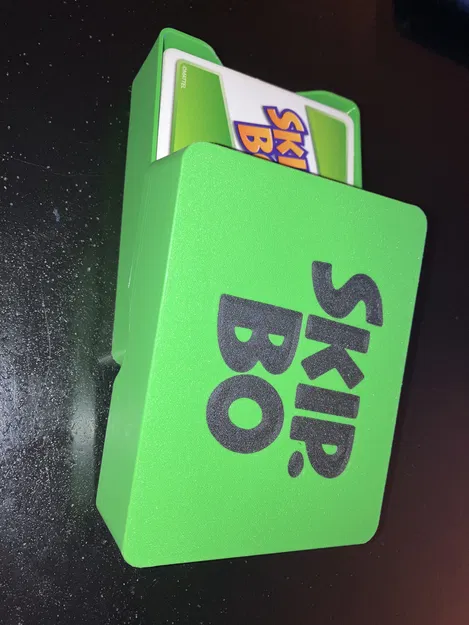 Hộp Đựng Bài Skip-Bo In 3D Đa Màu Sắc Độc Đáo - Image 1