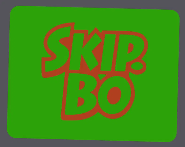 Hộp Đựng Bài Skip-Bo In 3D Đa Màu Sắc Độc Đáo - Image 2