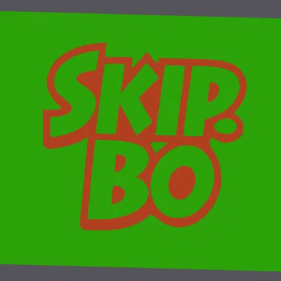 Hộp Đựng Bài Skip-Bo In 3D Đa Màu Sắc Độc Đáo