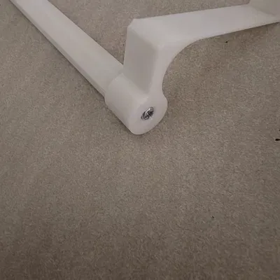 Thanh treo khăn gắn cánh tủ bếp tiện lợi - In 3D dễ dàng