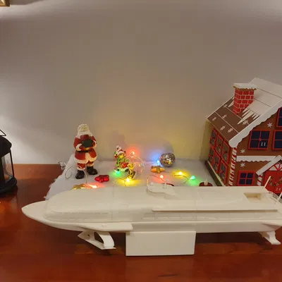 Zryw 1: Mô hình tàu cánh ngầm điều khiển từ xa (RC)