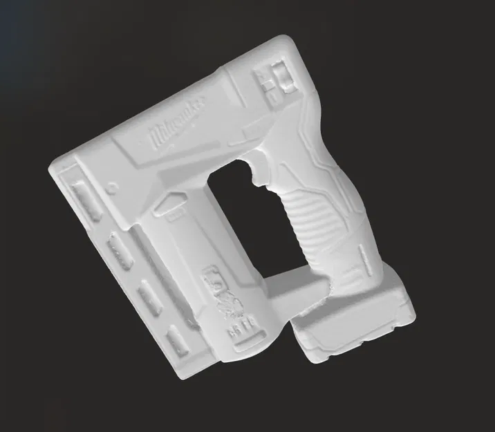 Mô hình 3D súng bắn ghim Milwaukee M12 BST chuẩn cho dân kỹ thuật - Image 1