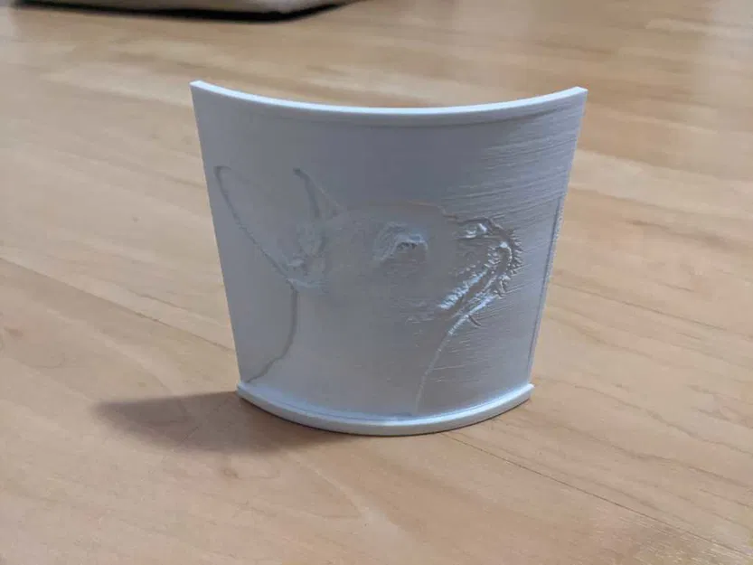 Giá đỡ lithophane dùng đèn tealight - Image 4