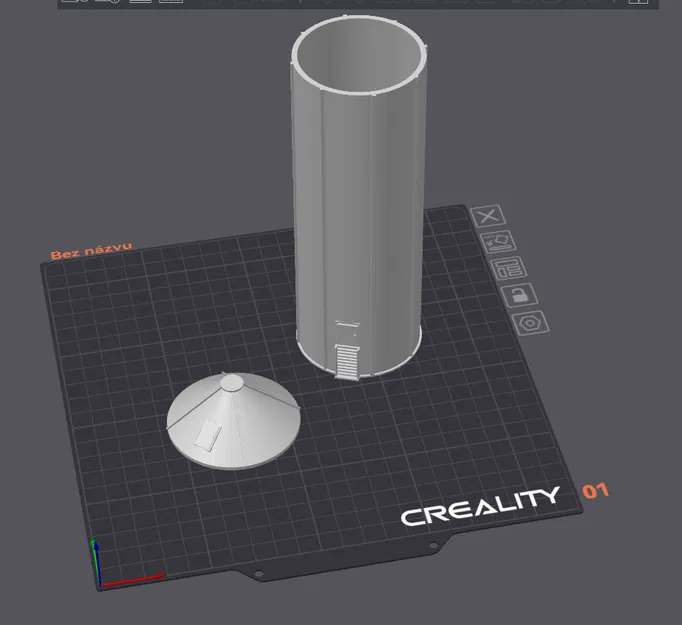 Mô hình 3D Silo chứa ngũ cốc trang trí sa bàn - Image 2