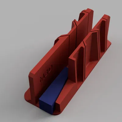 Hộp cắt góc 45/90 độ (Miter Box) in 3D hỗ trợ làm mộc chính xác