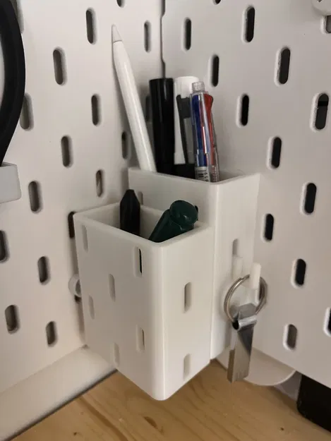 Ống cắm bút hoa văn cho bảng treo Skadis - Image 4