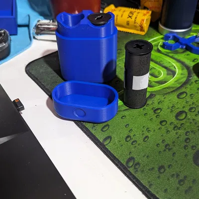 Hộp đựng phim 120 (120 Film Canister) thiết kế 2 ngăn gọn nhẹ