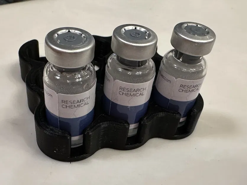Khay đựng lọ peptide 3D tiện lợi cho tủ lạnh - Image 1