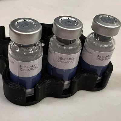 Khay đựng lọ peptide 3D tiện lợi cho tủ lạnh